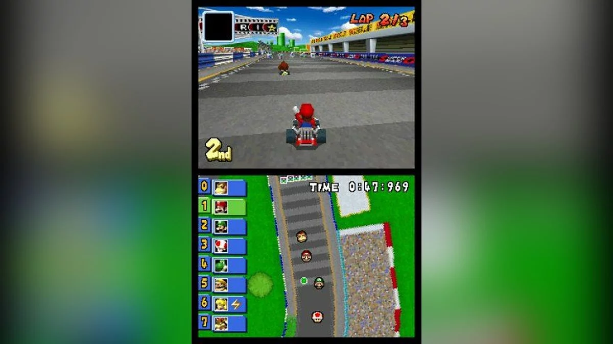 Скриншот из игры Mario Kart DS - 2