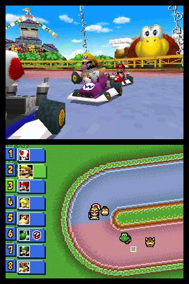 Скриншот из игры Mario Kart DS - 1