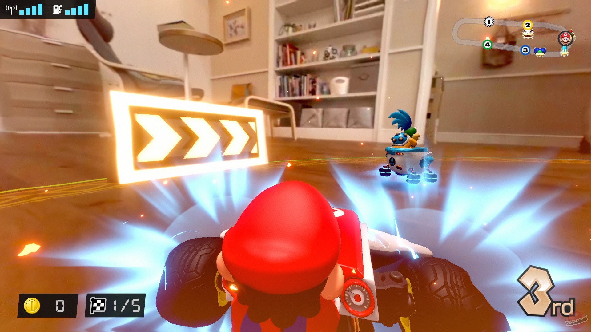 Скриншот из игры Mario Kart Live: Home Circuit - 15