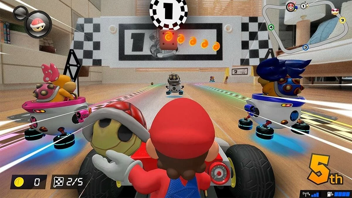 Скриншот из игры Mario Kart Live: Home Circuit - 16