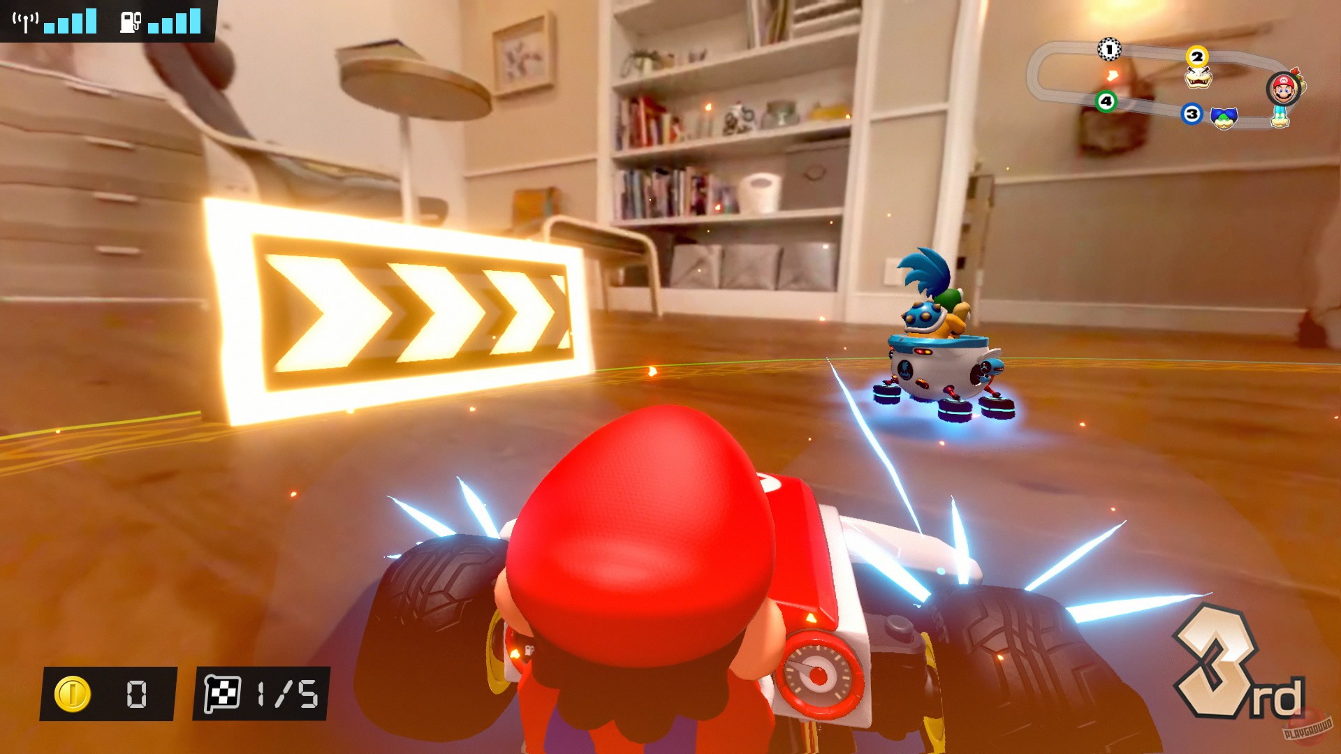 Скриншот из игры Mario Kart Live: Home Circuit - 7