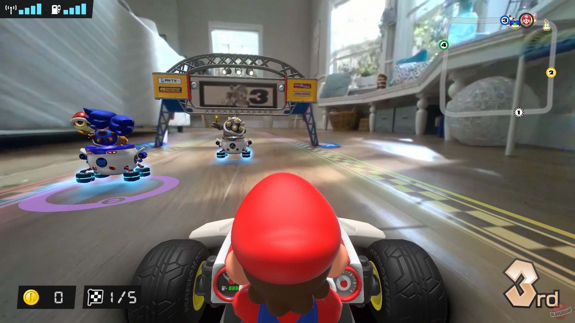 Скриншот из игры Mario Kart Live: Home Circuit - 10