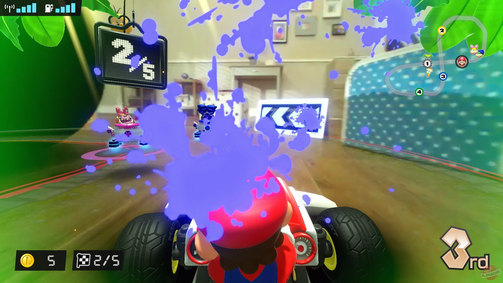 Скриншот из игры Mario Kart Live: Home Circuit - 18