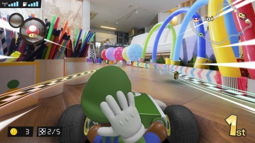 Скриншот из игры Mario Kart Live: Home Circuit - 2