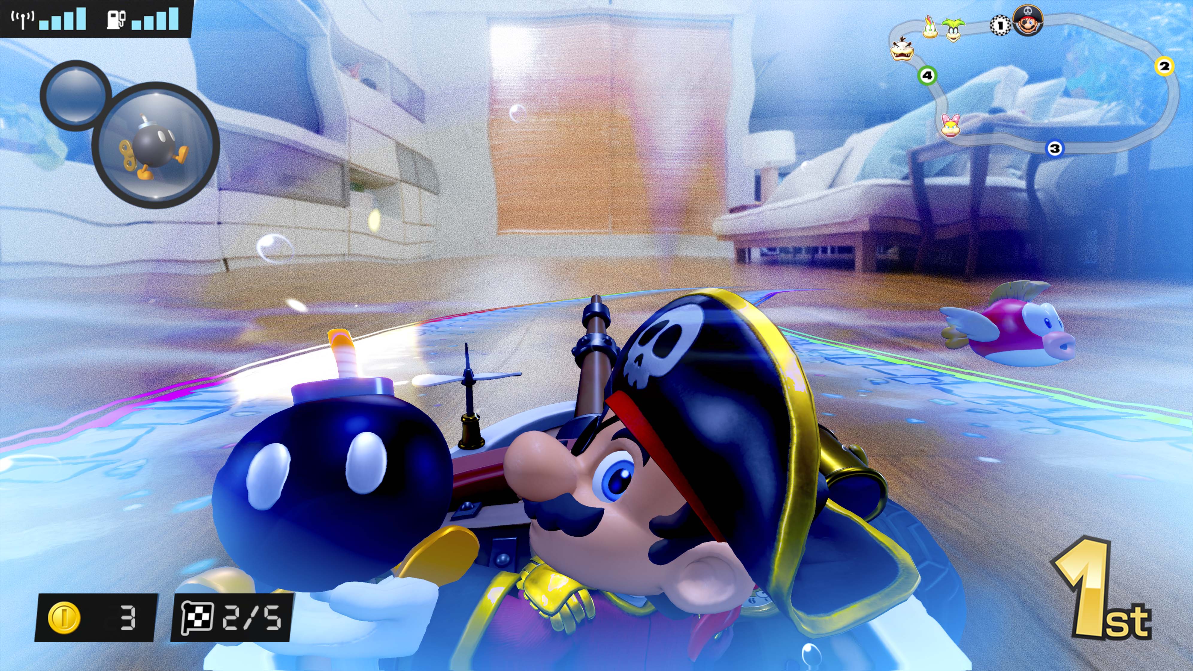 Скриншот из игры Mario Kart Live: Home Circuit - 3