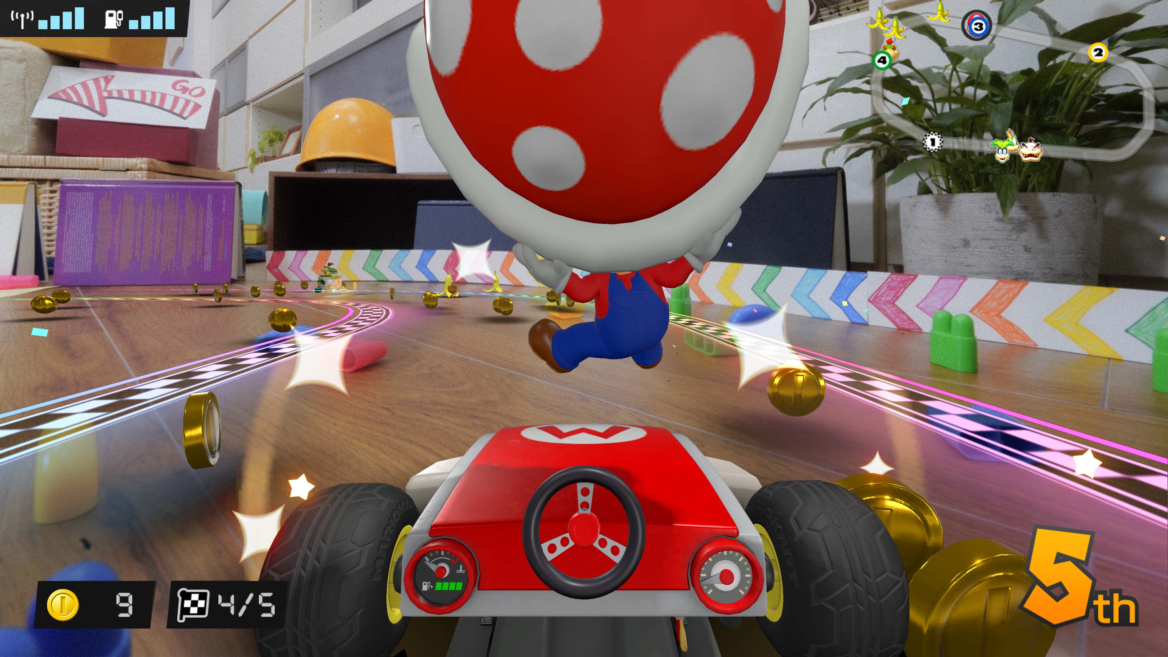 Скриншот из игры Mario Kart Live: Home Circuit - 5