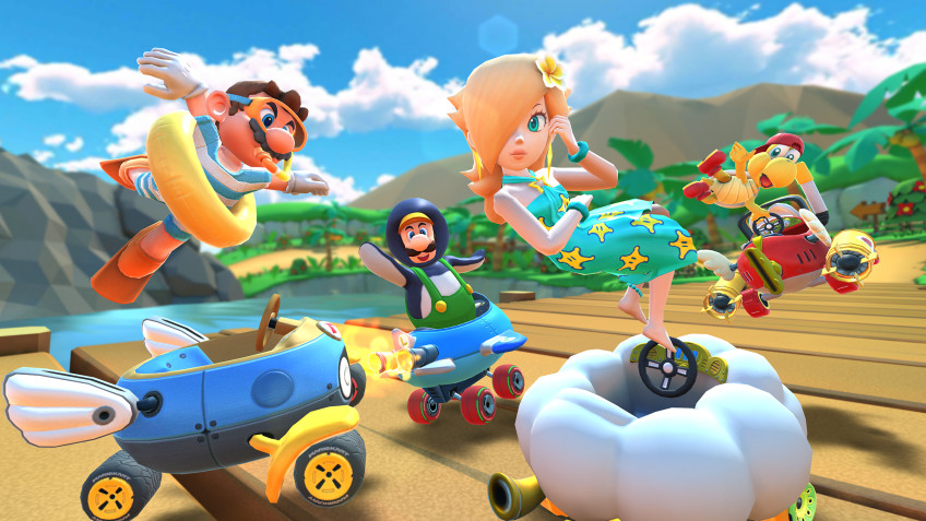 Скриншот из игры Mario Kart Tour - 1