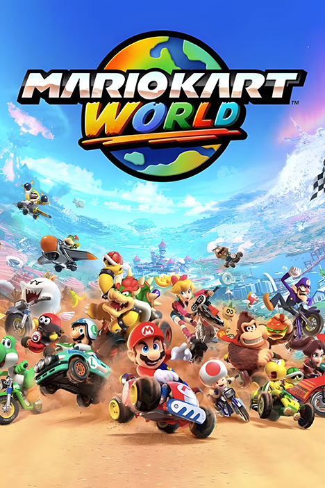 Обложка игры Mario Kart World