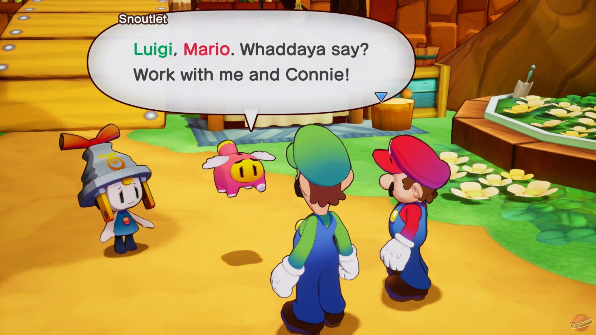Скриншот из игры Mario & Luigi: Brothership - 2