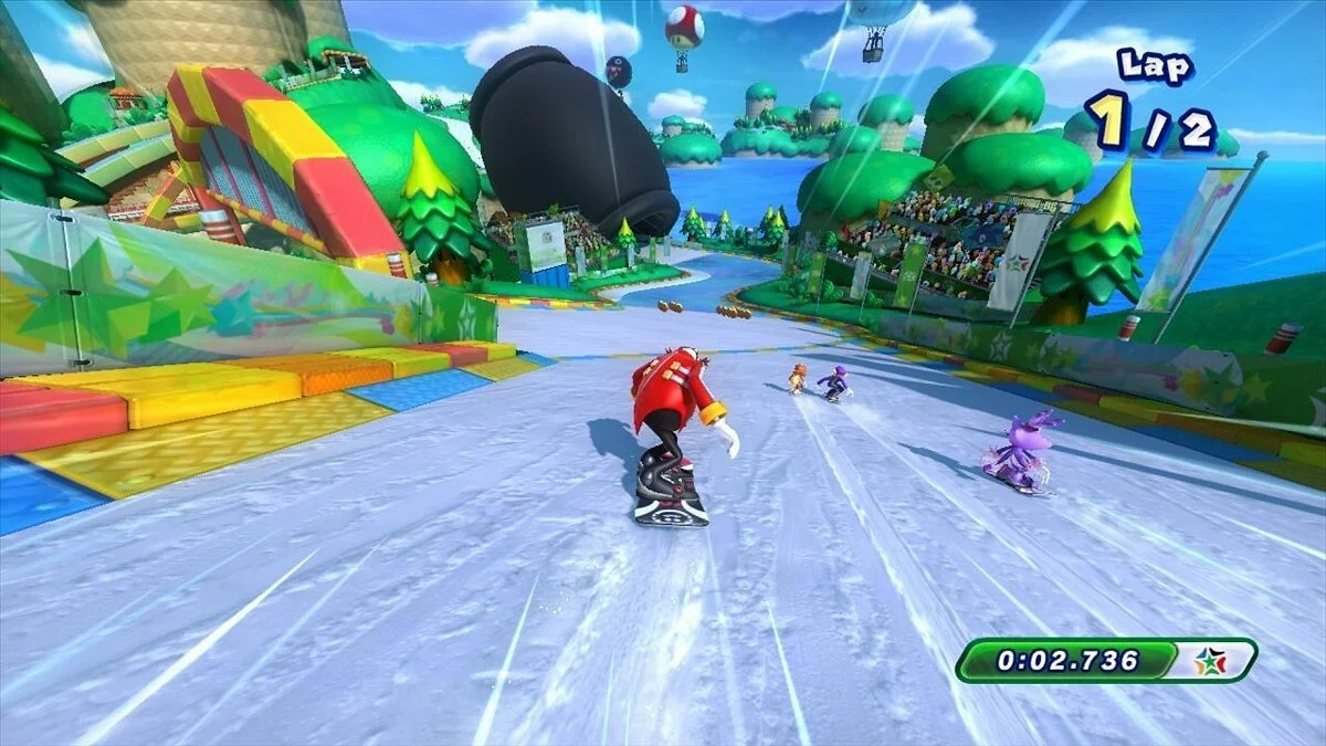 Скриншот из игры Mario & Sonic at the Sochi 2014 Olympic Winter Games - 21