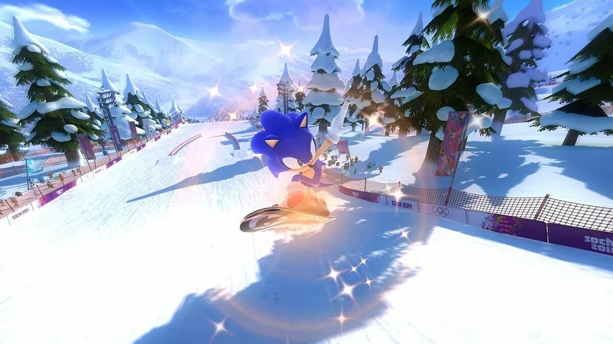 Скриншот из игры Mario & Sonic at the Sochi 2014 Olympic Winter Games - 29