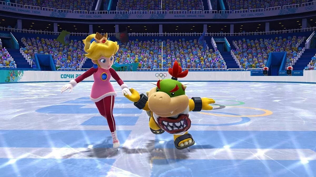 Скриншот из игры Mario & Sonic at the Sochi 2014 Olympic Winter Games - 3