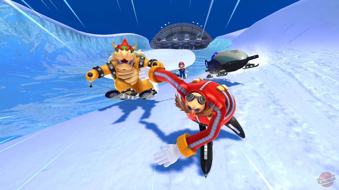 Скриншот из игры Mario & Sonic at the Sochi 2014 Olympic Winter Games - 2