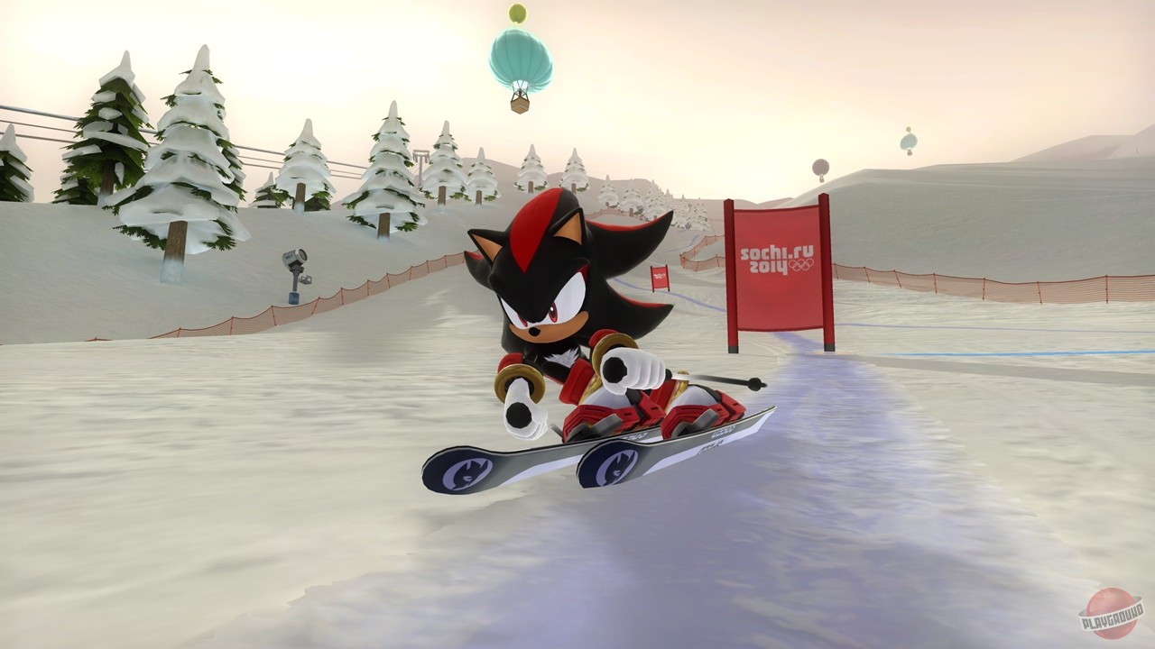 Скриншот из игры Mario & Sonic at the Sochi 2014 Olympic Winter Games - 12