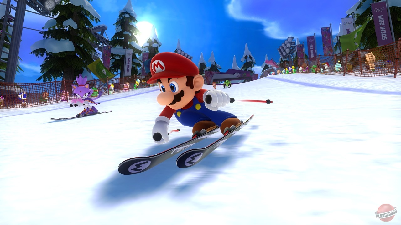 Скриншот из игры Mario & Sonic at the Sochi 2014 Olympic Winter Games - 18