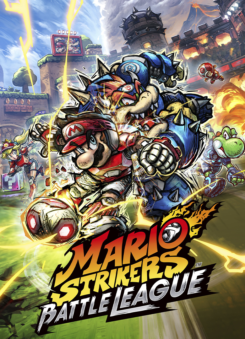 Обложка игры Mario Strikers: Battle League