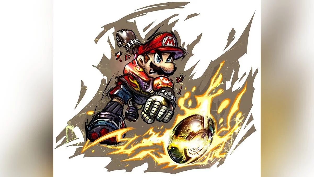 Скриншот из игры Mario Strikers Charged - 7
