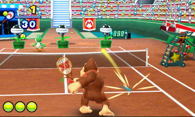 Скриншот из игры Mario Tennis Open - 22