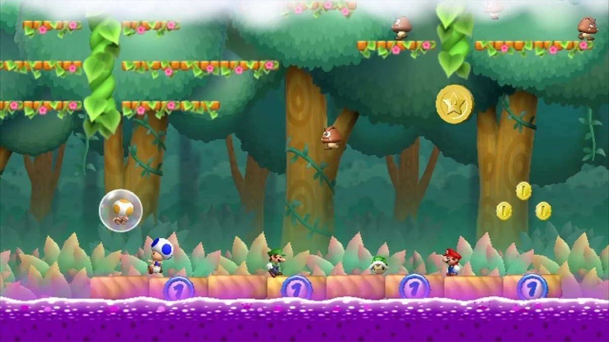 Скриншот из игры New Super Mario Bros. Wii - 17