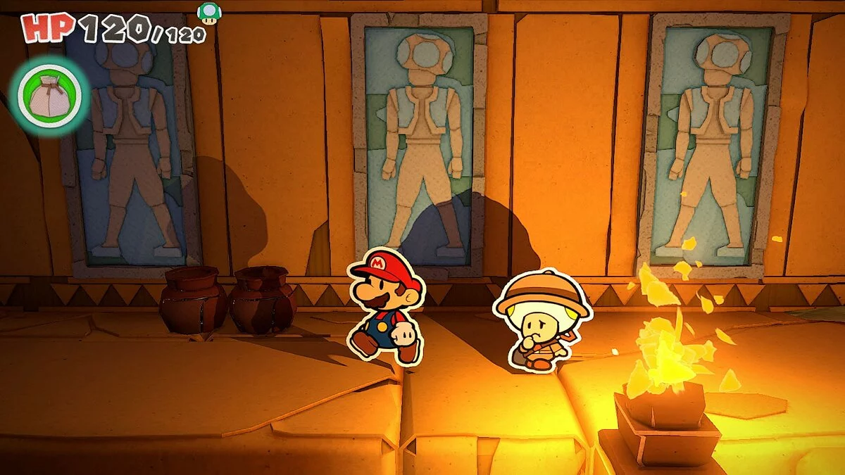 Скриншот из игры Paper Mario: The Origami King  - 22