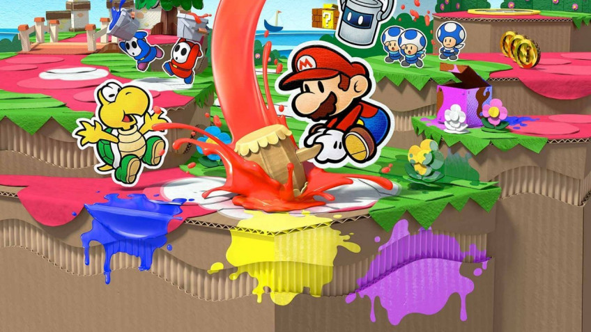 Скриншот из игры Paper Mario: The Origami King  - 2