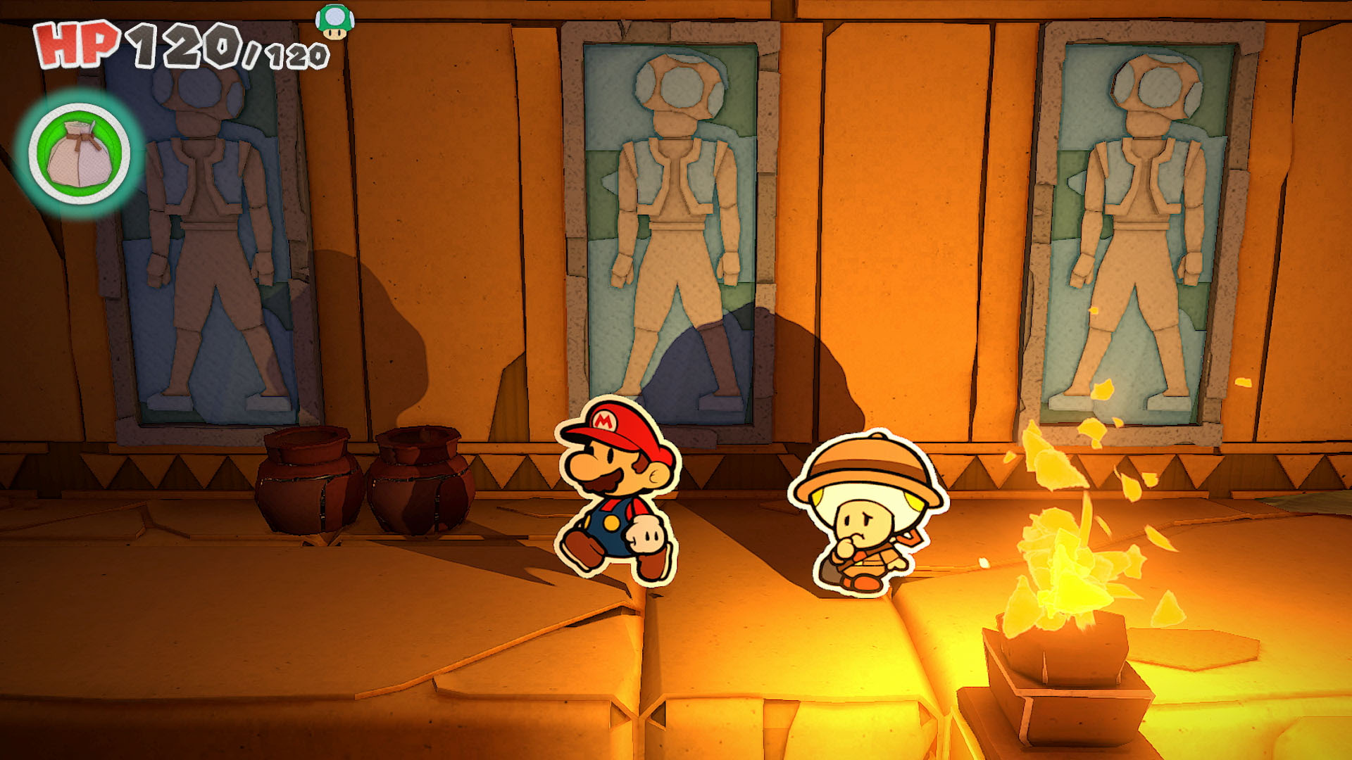 Скриншот из игры Paper Mario: The Origami King  - 12