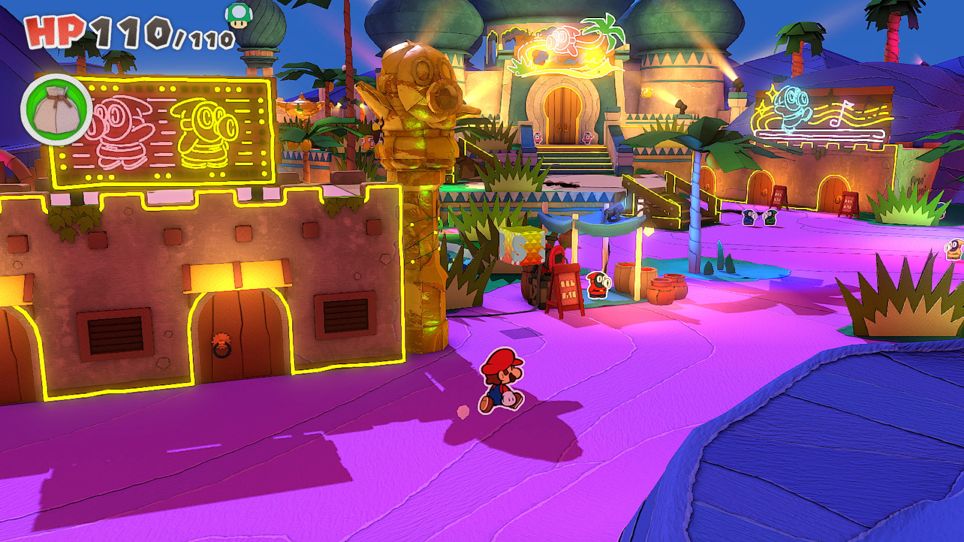 Скриншот из игры Paper Mario: The Origami King  - 5