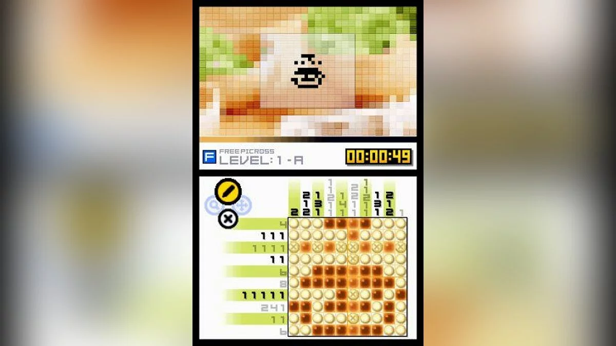 Скриншот из игры Picross DS - 17