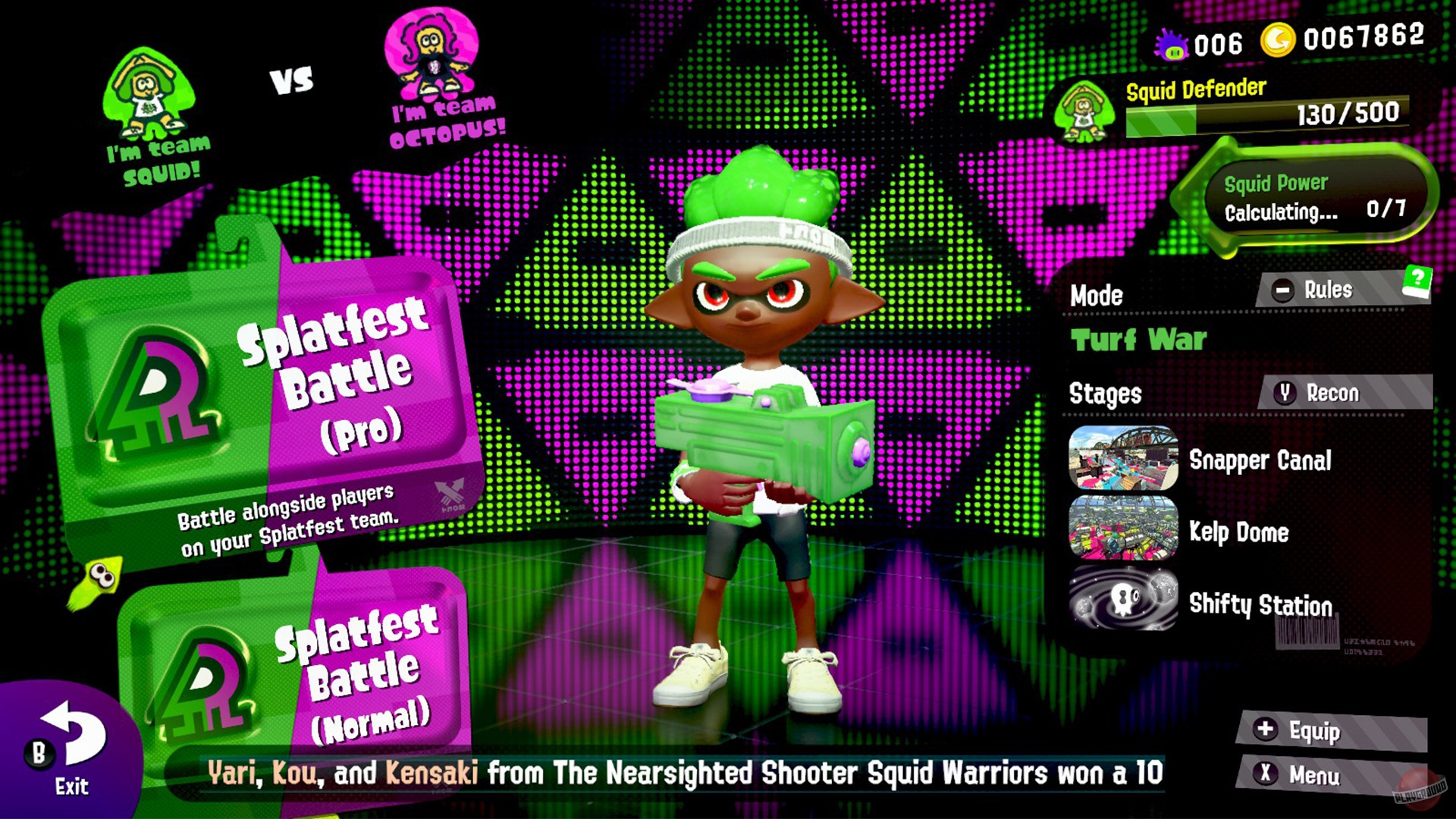 Скриншот из игры Splatoon 2 - 154