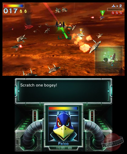 Скриншот из игры StarFox 64 3D - 12