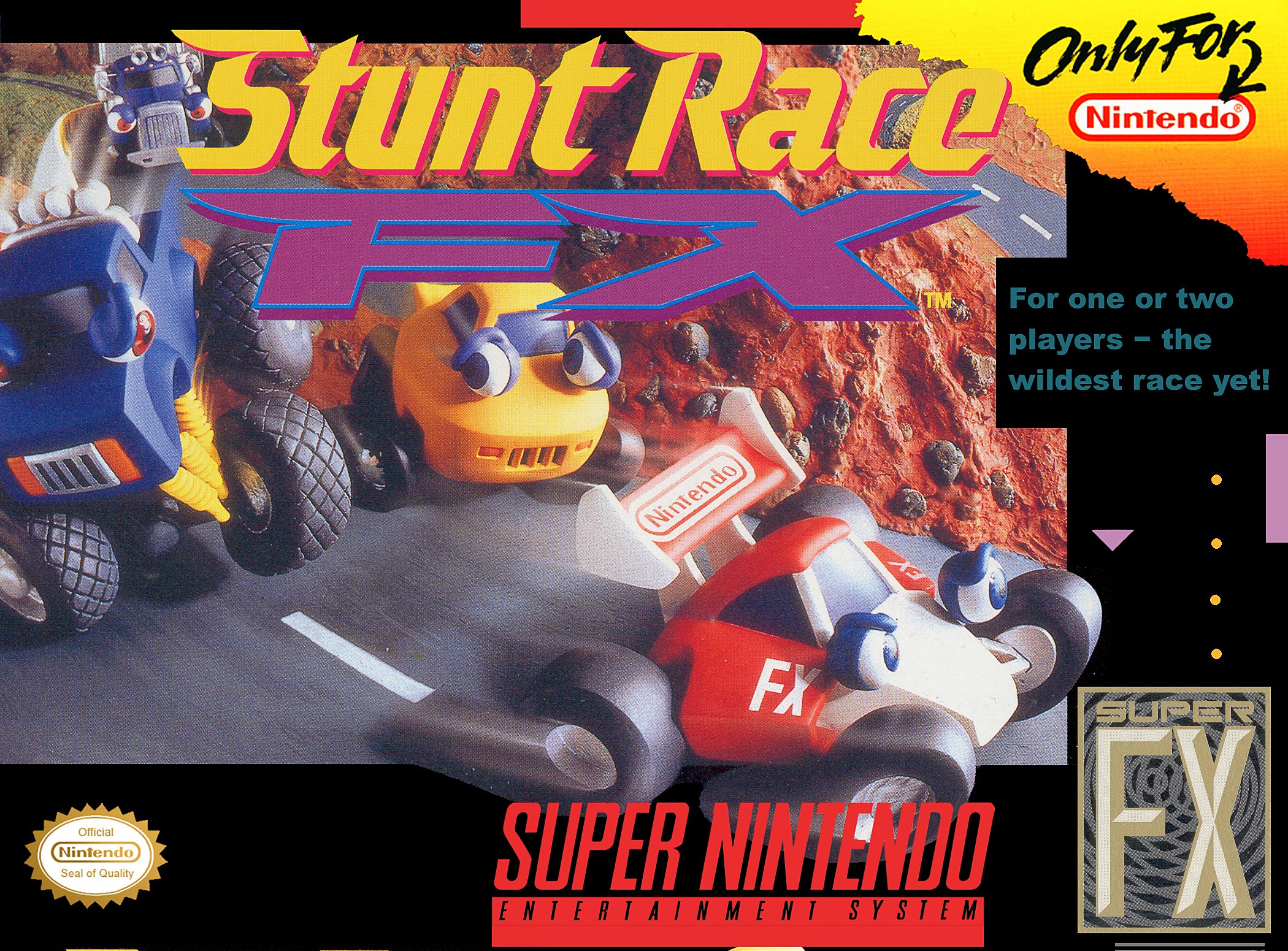 Обложка игры Stunt Race FX
