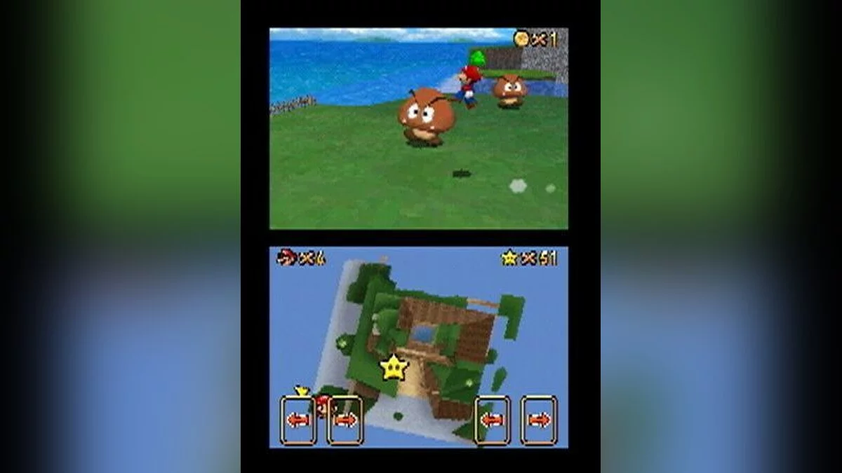 Скриншот из игры Super Mario 64 DS - 1