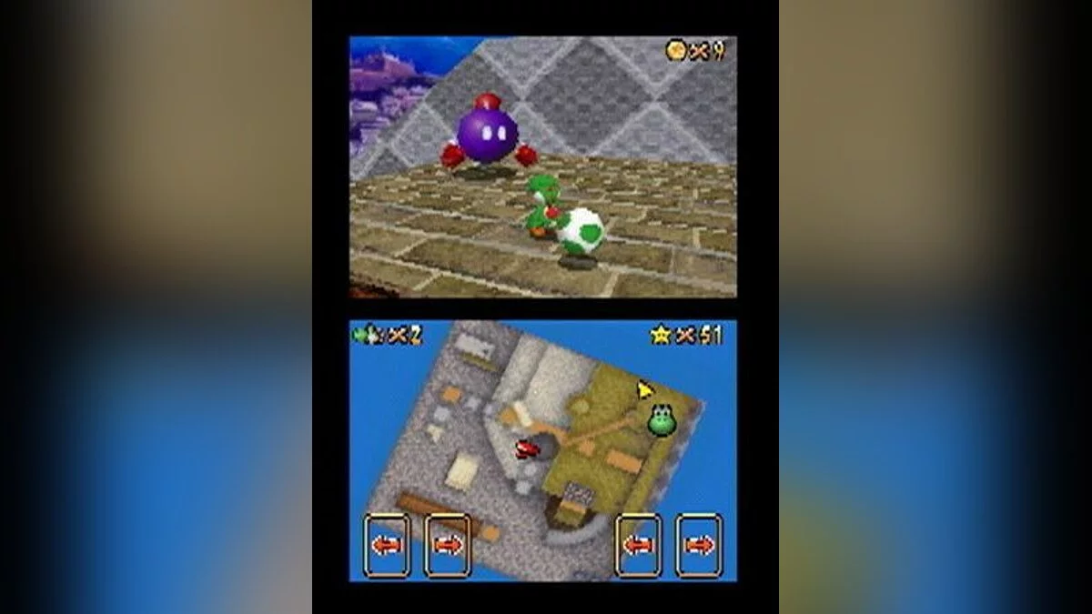 Скриншот из игры Super Mario 64 DS - 2