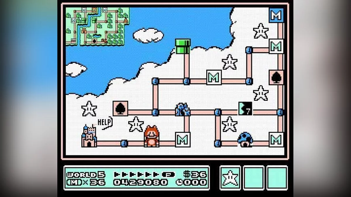 Скриншот из игры Super Mario Bros. 3 - 24