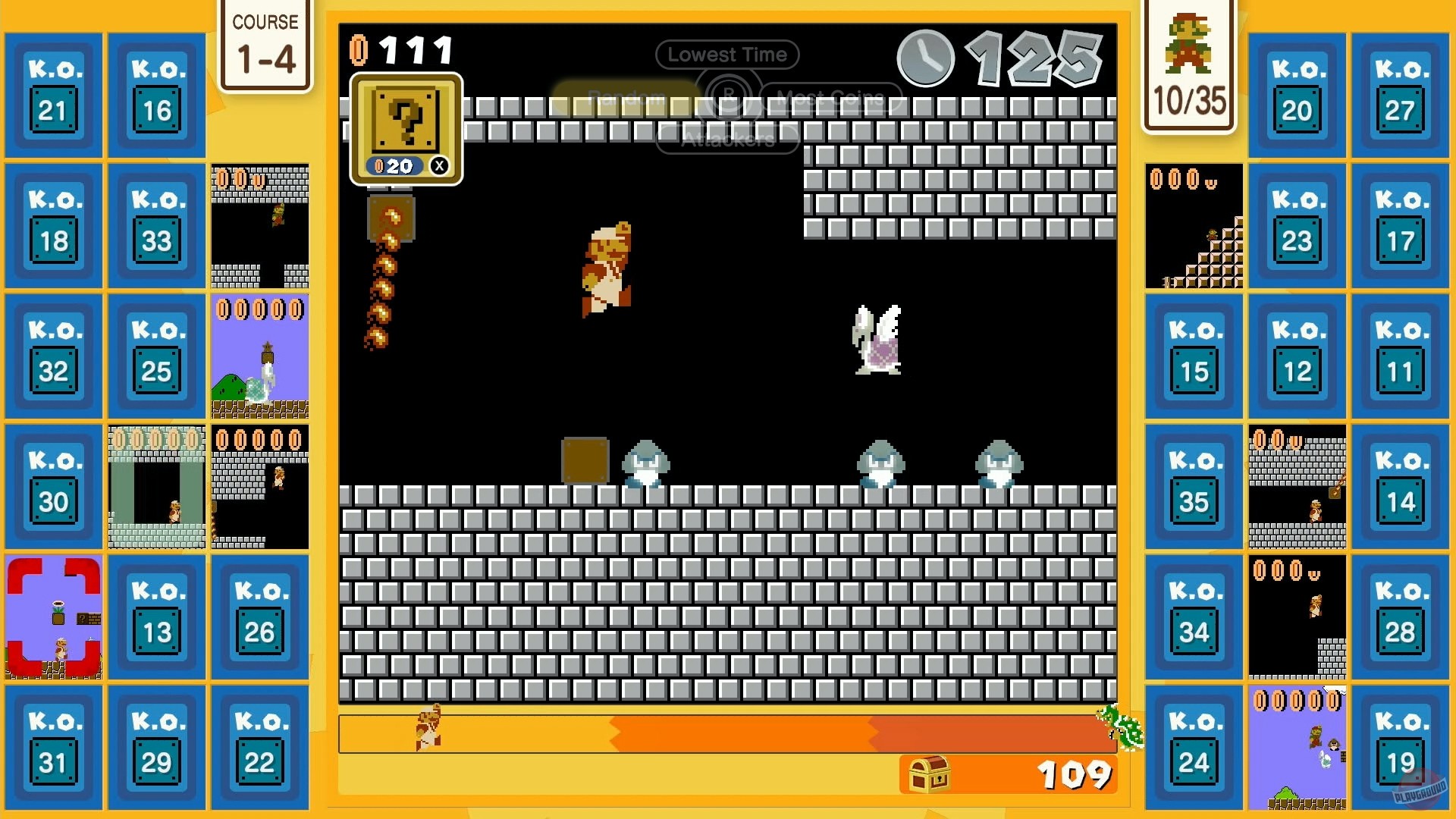 Скриншот из игры Super Mario Bros. 35 - 22