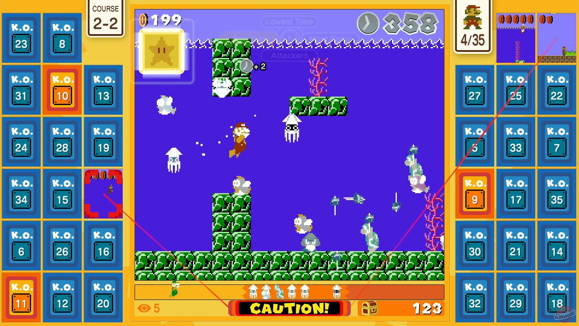 Скриншот из игры Super Mario Bros. 35 - 10