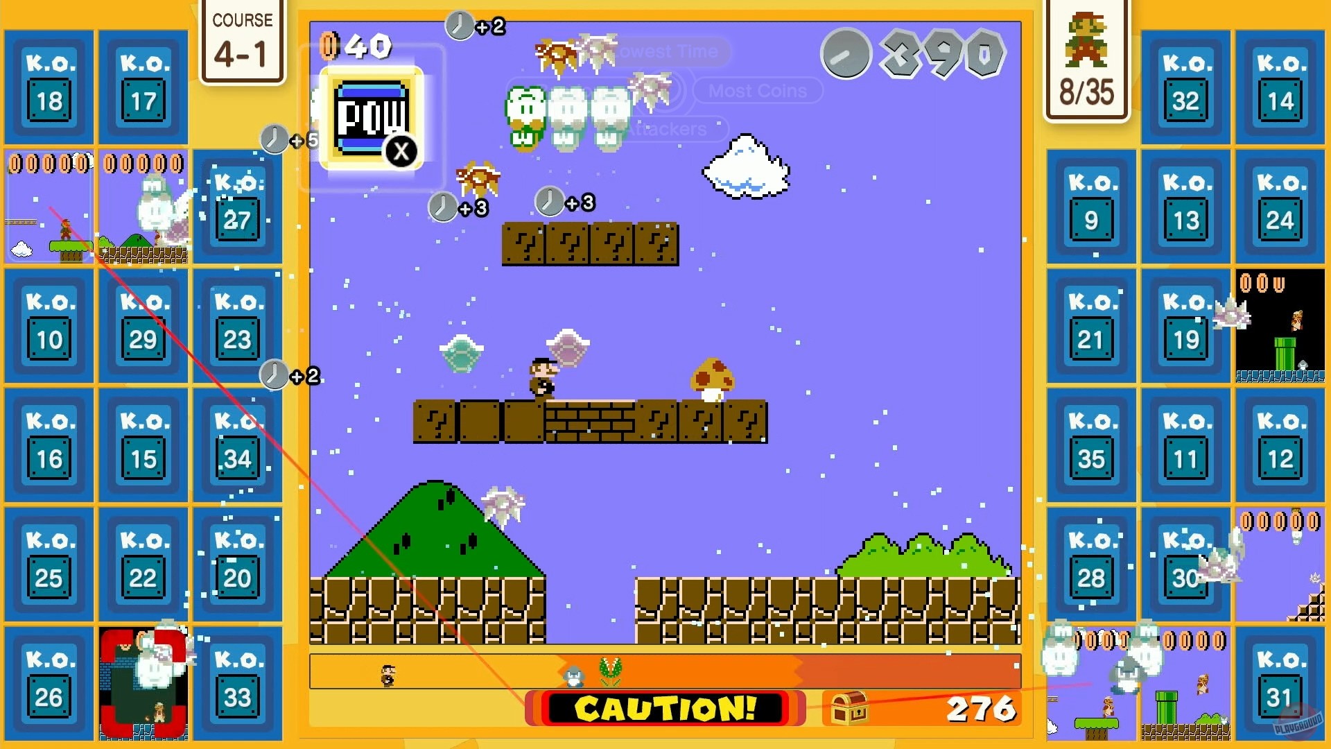 Скриншот из игры Super Mario Bros. 35 - 15