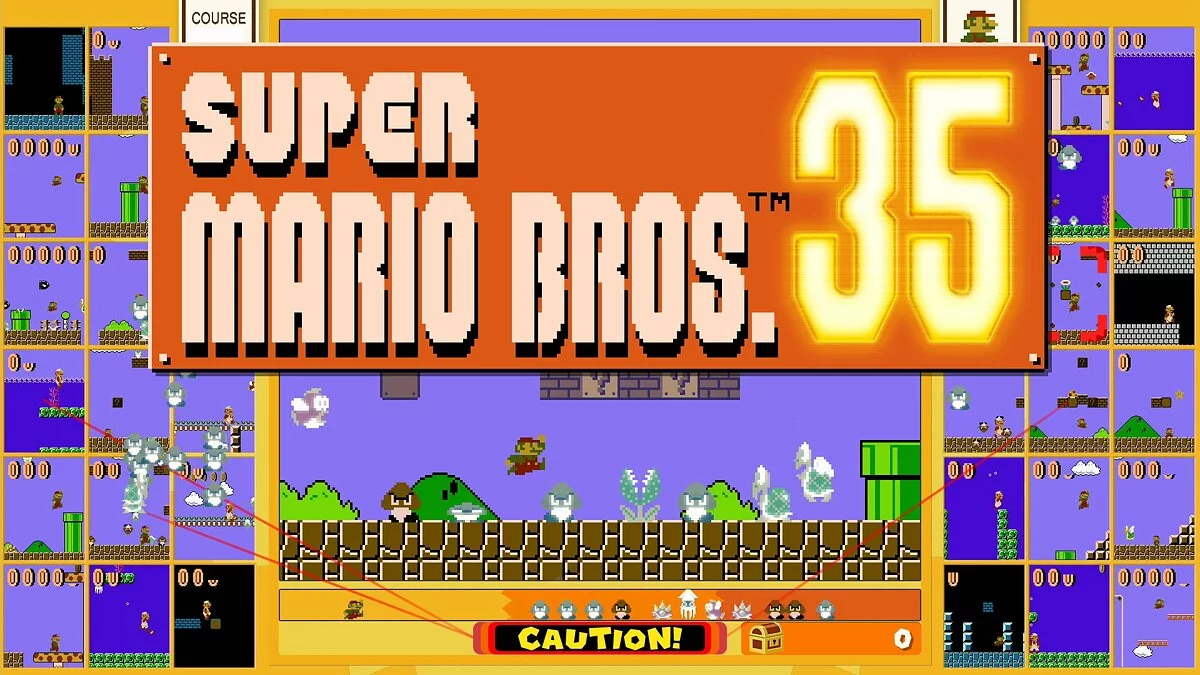 Скриншот из игры Super Mario Bros. 35 - 8