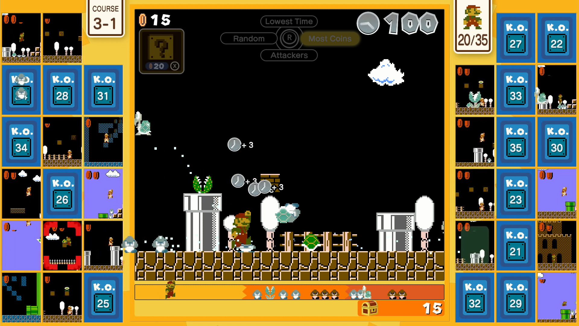 Скриншот из игры Super Mario Bros. 35 - 16