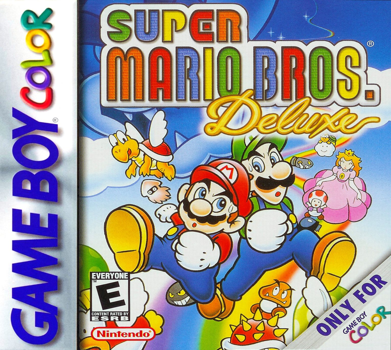 Обложка игры Super Mario Bros. Deluxe