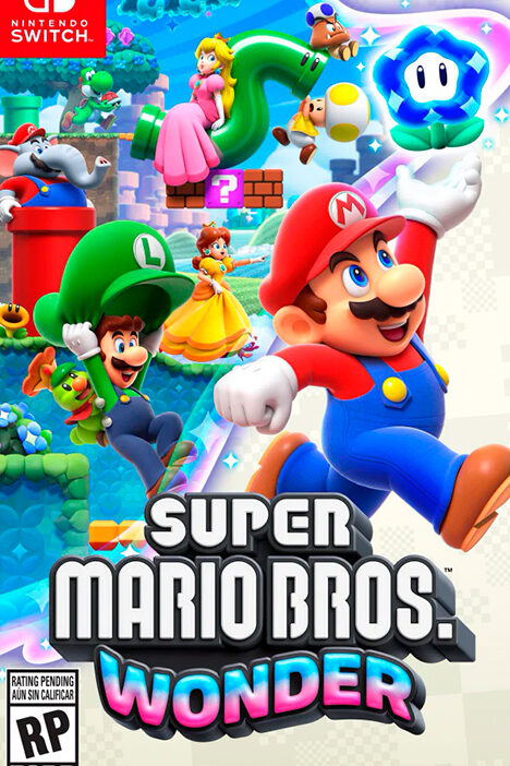 Обложка Super Mario Bros. Wonder