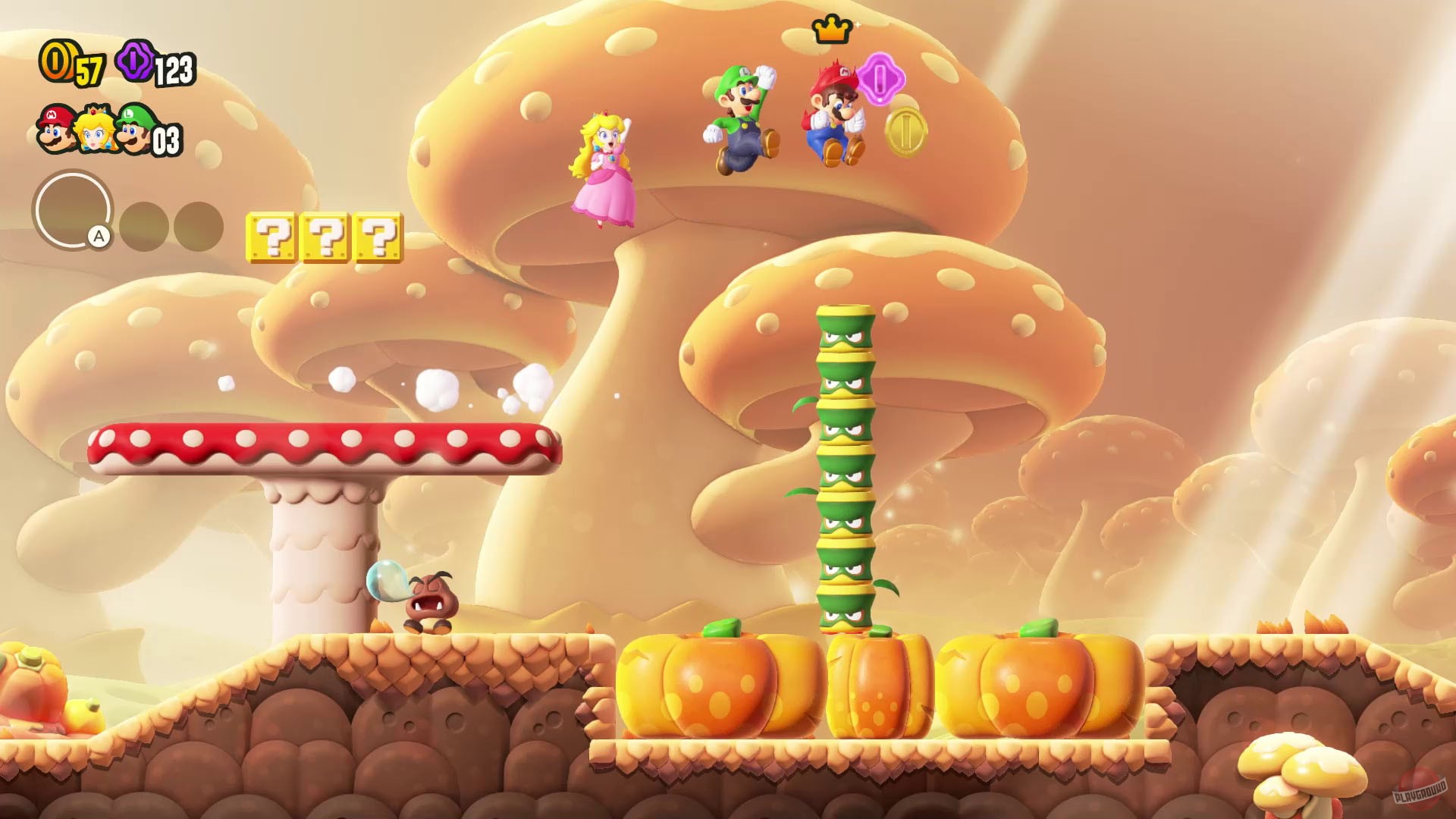 Скриншот из игры Super Mario Bros. Wonder - 62