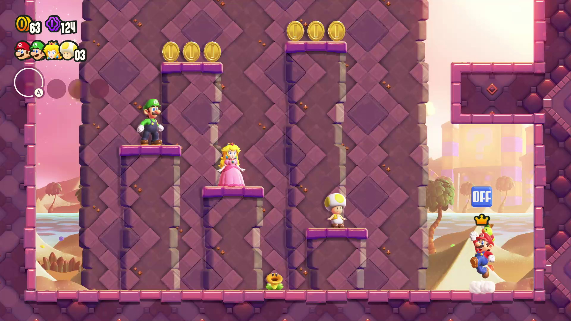 Скриншот из игры Super Mario Bros. Wonder - 2