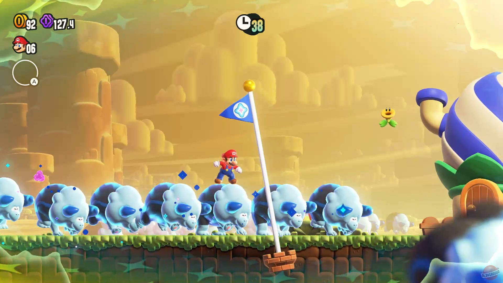 Скриншот из игры Super Mario Bros. Wonder - 35