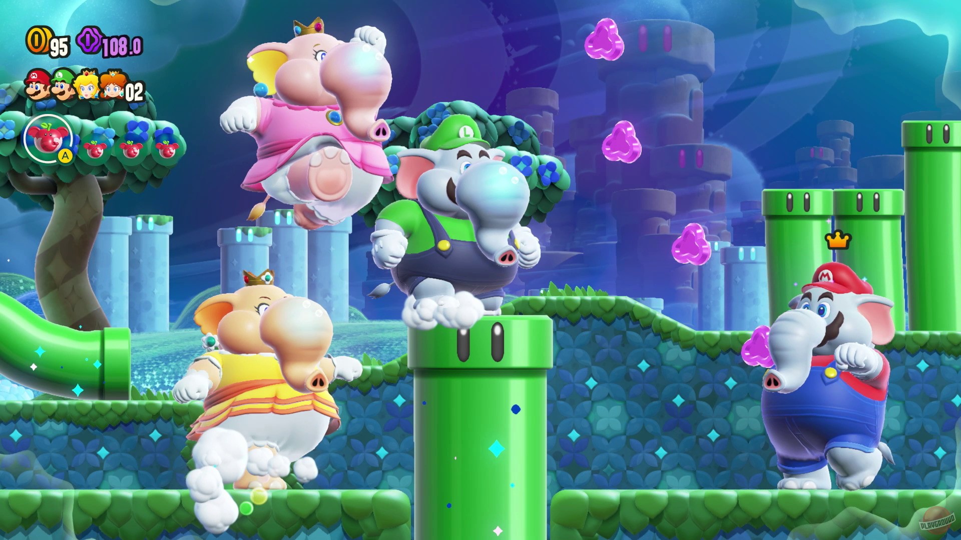 Скриншот из игры Super Mario Bros. Wonder - 48