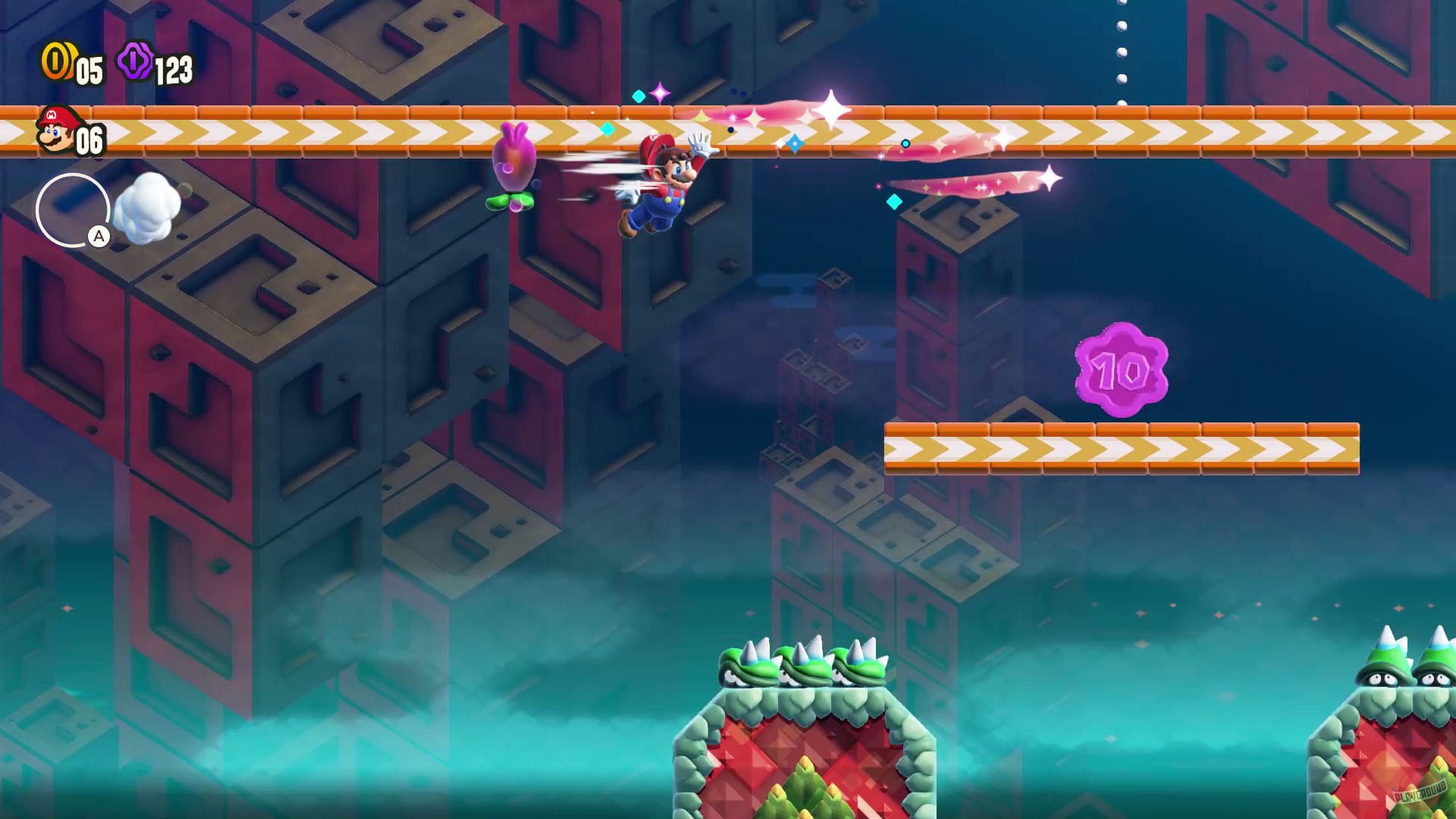 Скриншот из игры Super Mario Bros. Wonder - 8