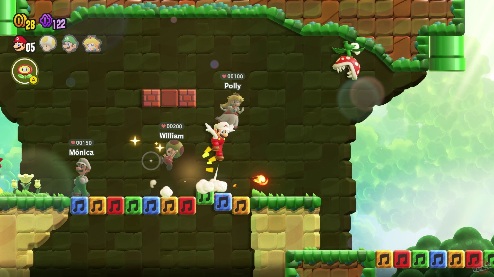 Скриншот из игры Super Mario Bros. Wonder - 41