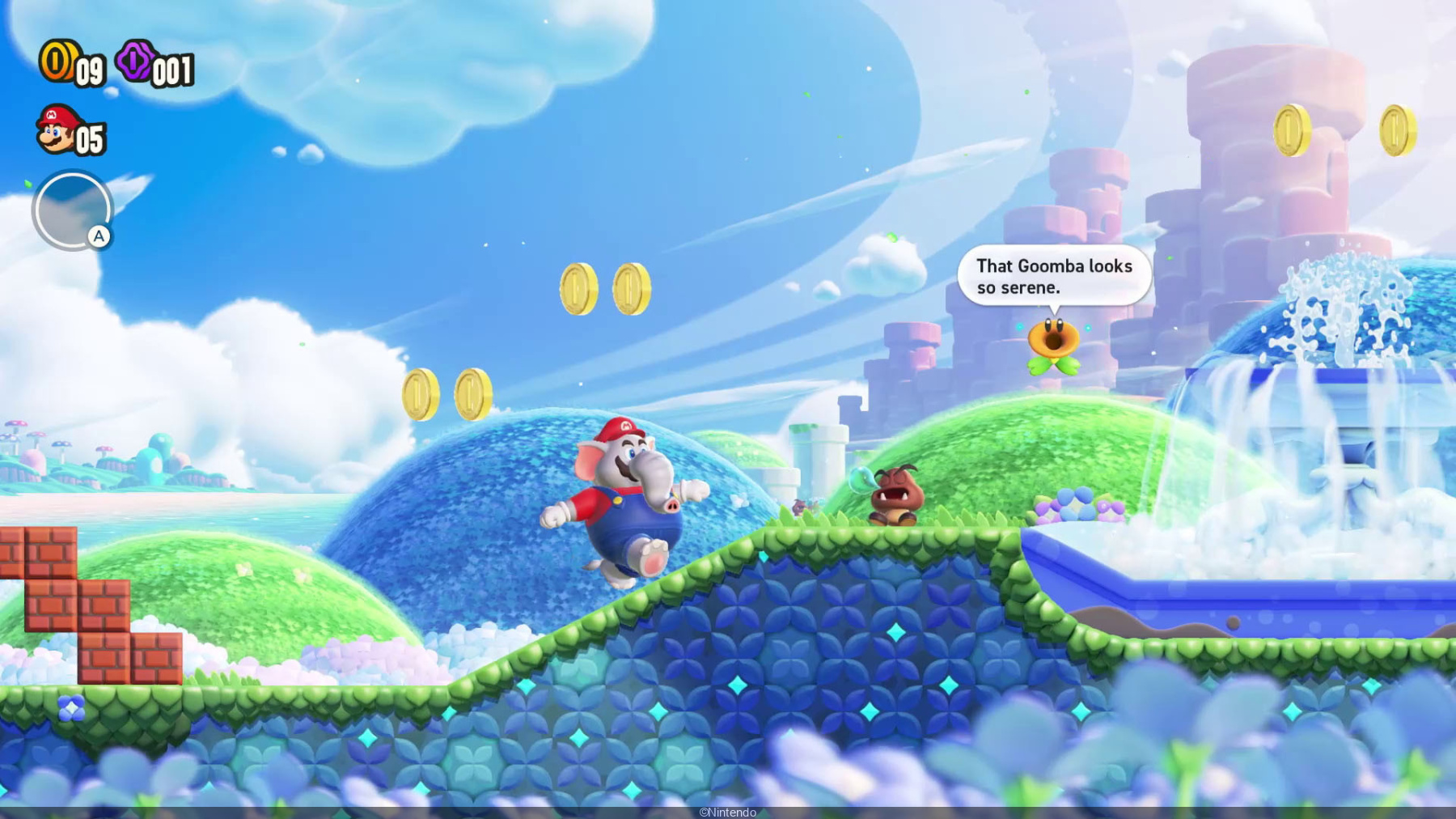 Скриншот из игры Super Mario Bros. Wonder - 1