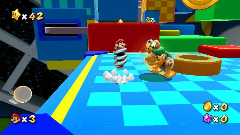 Скриншот из игры Super Mario Galaxy - 1