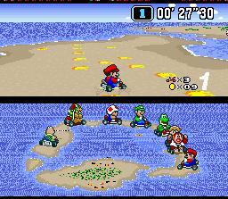 Скриншот из игры Super Mario Kart - 28